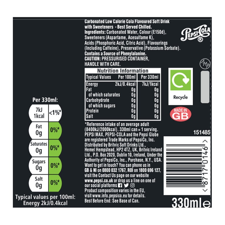 Ingredients and Nutritional Information