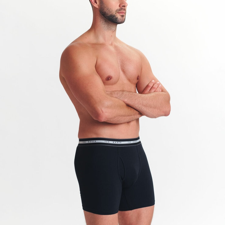 Ted Baker Men's Boxers, 4 Pack in Navy