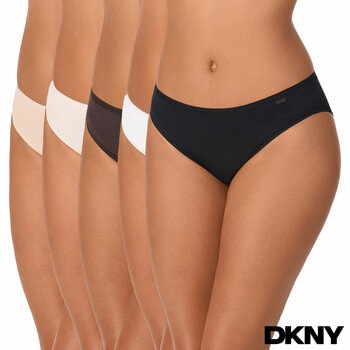 DKNY Women's Modal Bikini Brief, 5 Pack