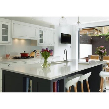 Quartz Kitchen & Bathroom Custom Worktop Grade 3, Installed & Delivered by Marble & Granite