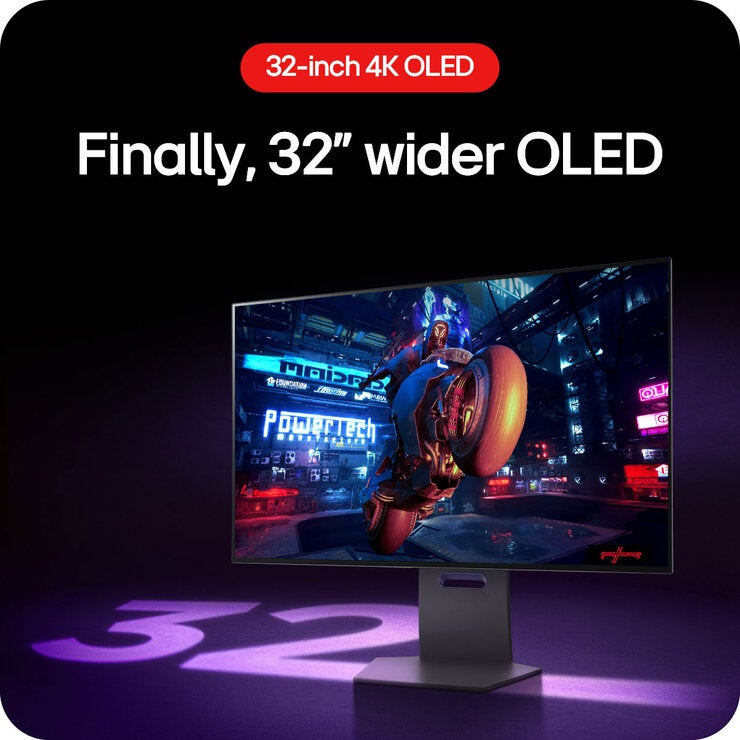 UltraGear 32 Inch UHD 240Hz OLED Gaming Monitor, 32GS95UV-B UltraGear 32 Inch UHD 240Hz OLED Gaming Monitor, 32GS95UV-B