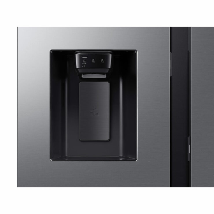 Samsung Series 9 RS90F64EDTEU Side by Side Fridge Freezer, D Rated in Silver