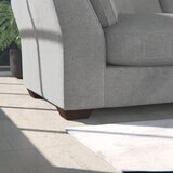 Selsey Grey Fabric 3 Seater Sofa