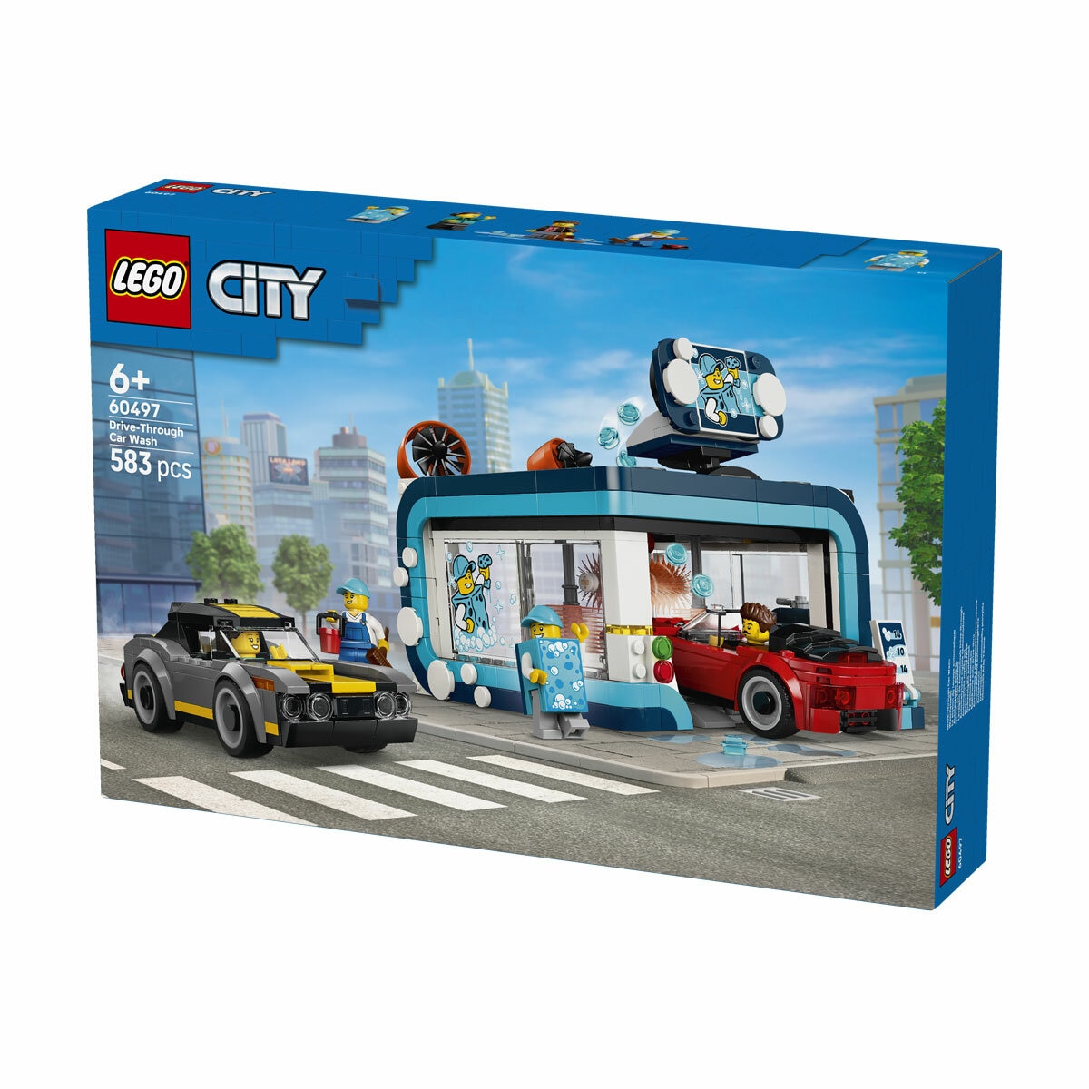 LEGO City Drive-Through Car Wash - Model 60497 (6+ Years) LEGO City Drive-Through Car Wash - Model 60497 (6+ Years)