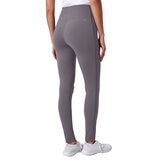 Mondetta Women's Ribbed Panel Tight in Grey