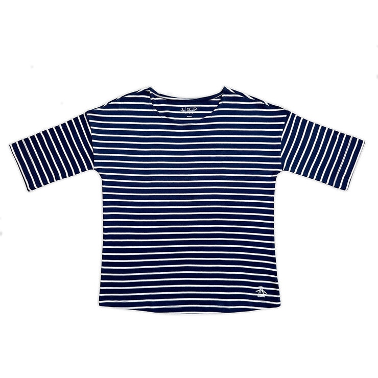 Penguin Women's Bretton 3/4 Top in Navy