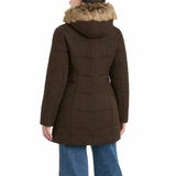 Sanctuary Women's Walker Coat with Faux Fur Hood