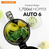 Lifestyle image of Kurvings AUTO6 Hands Free Juicer with 1,700ml hopper