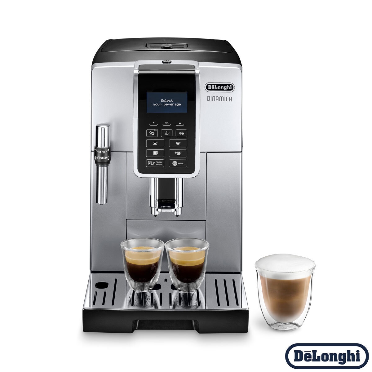 Front Profile of Delonghi Coffee Machine