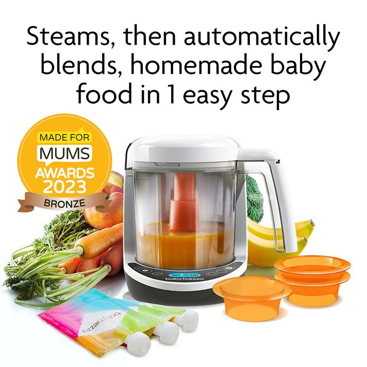 Descriptive Image of Baby Brezza Food Maker Deluxe & Weaning Bundle