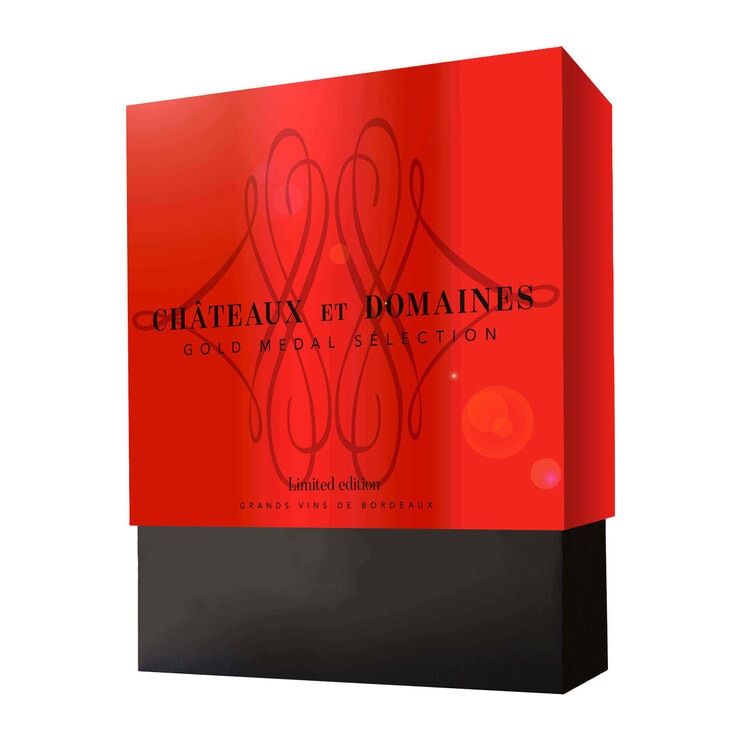 Bordeaux Gold Medal Wine Selection in Gift Box, 4 x 75cl Costco UK
