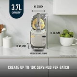 Ninja SLUSHi XL Frozen Drink Maker dimensions