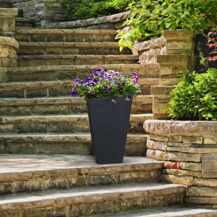 Vitae 19.6" (50cm) Sonata Slate Effect Planter Costco UK