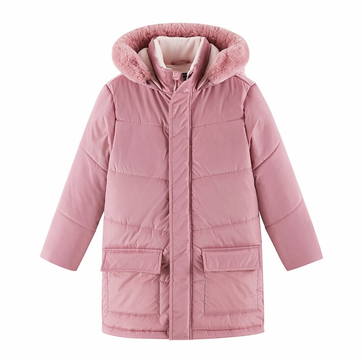 Andy & Evan Girls Back to School/Weekend Parka in Pink, 9-10 Years