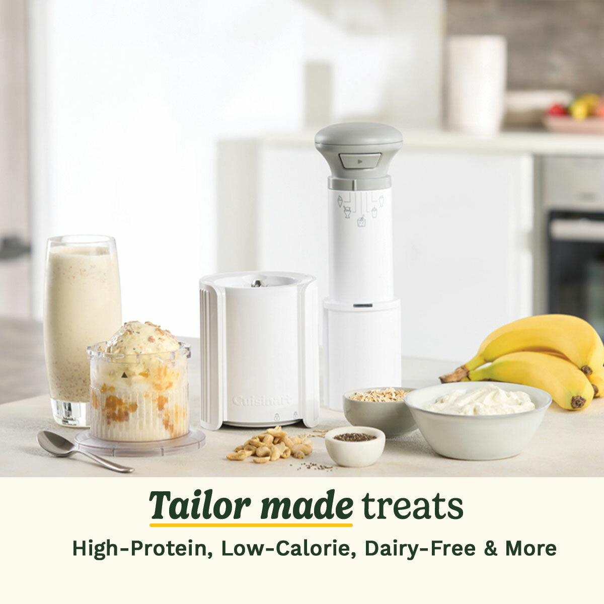 Lifestyle image of Cusinart Freeze Wand Ice Cream Maker for tailor made treats