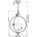 Adams 4 Light Pendant Chandelier