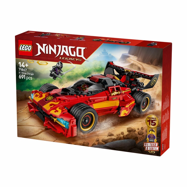 LEGO Ninjago X-1 Ninja Charger 15th Anniversary - Model 71867 (14+ Years)
