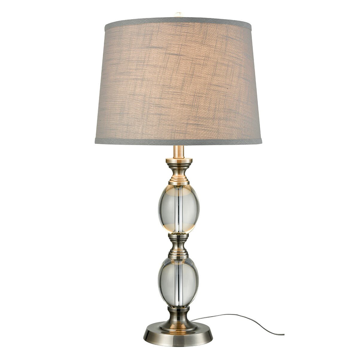 Bridgeport Designs Crystal Table Lamp, 2 Pack Costco UK