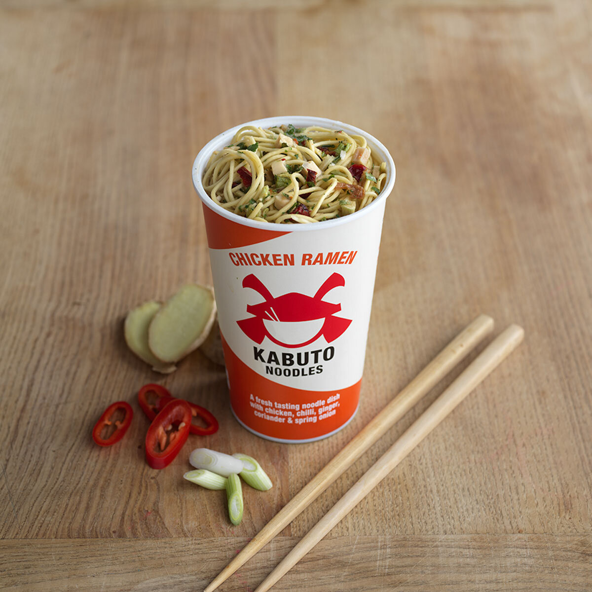 Kabuto Chicken Ramen Noodles, 6 x 85g 