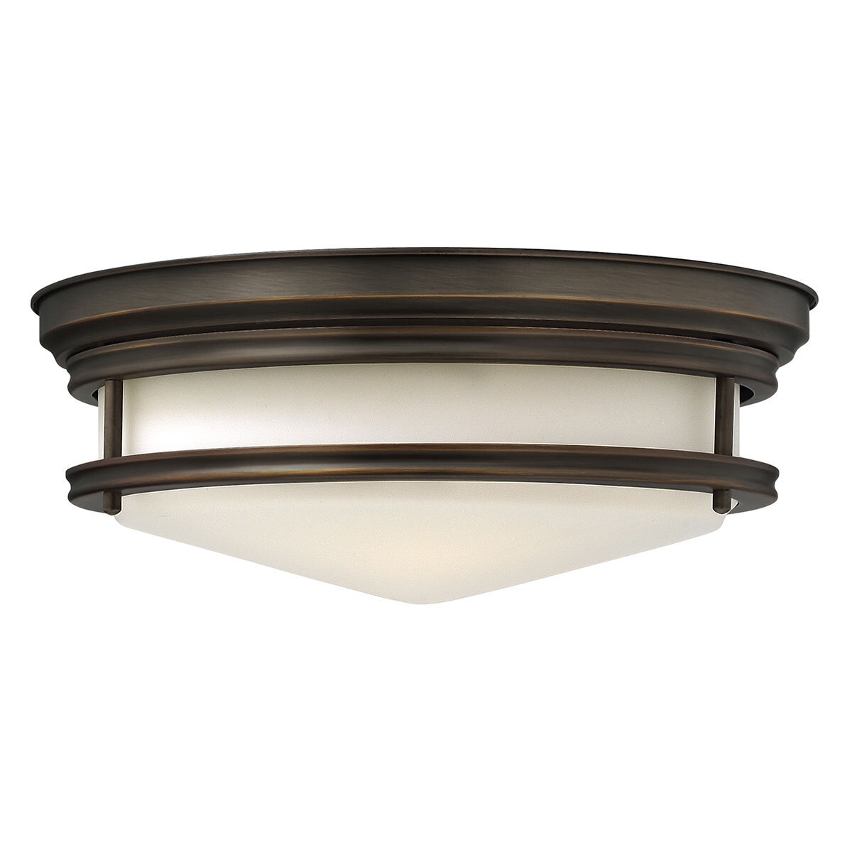 Hadley 3 Light Flush - Oil Rubbed Bronze