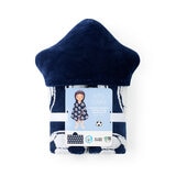 Caro Home Kids Bath & Beach Dark Blue Hooded Towel
