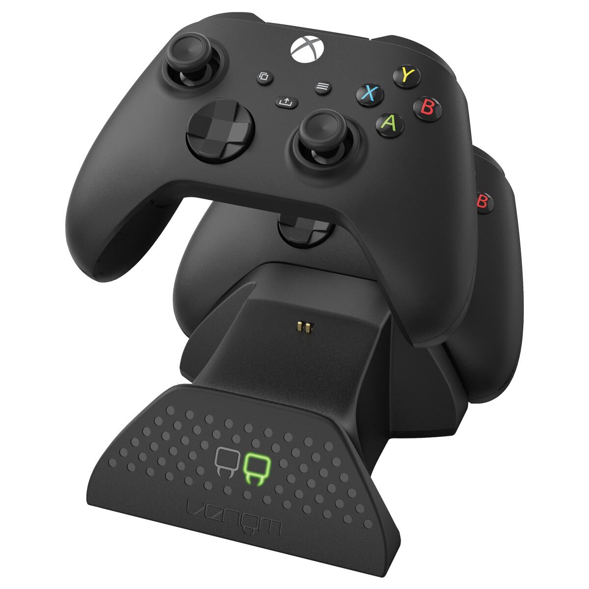Xbox Wireless Controller Carbon Black, Venom Twin Docking Station and Xbox Game Pass Ultimate 3