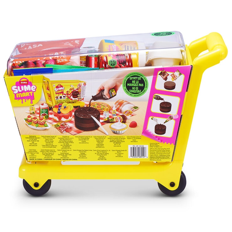 Costco Slime Mart Trolley with 5 Exclusive Recepies (6+ Years) Costco Slime Mart Trolley with 5 Exclusive Recepies (6+ Years)
