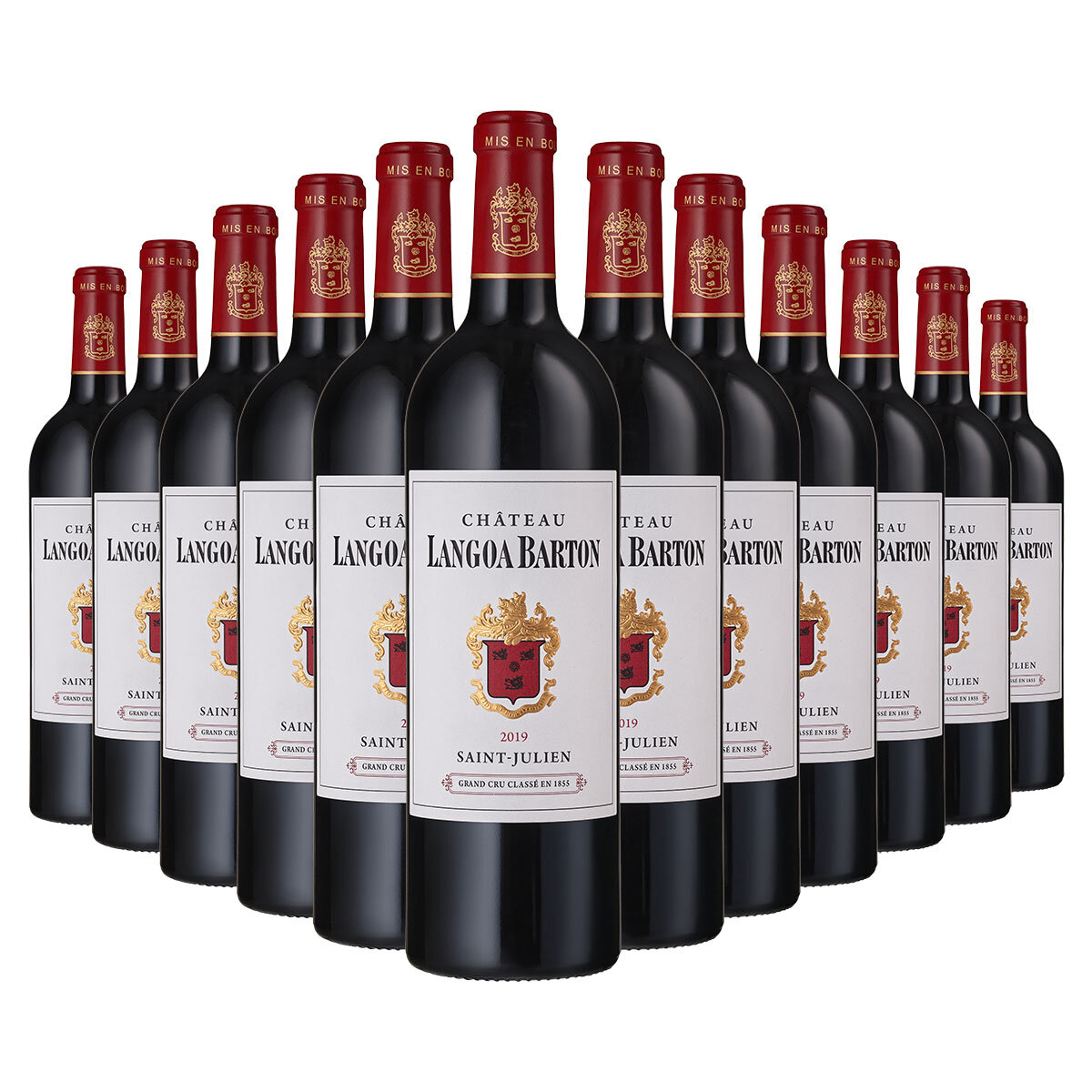 Chateau Langoa Barton Saint Julien 2019 12 x 75cl