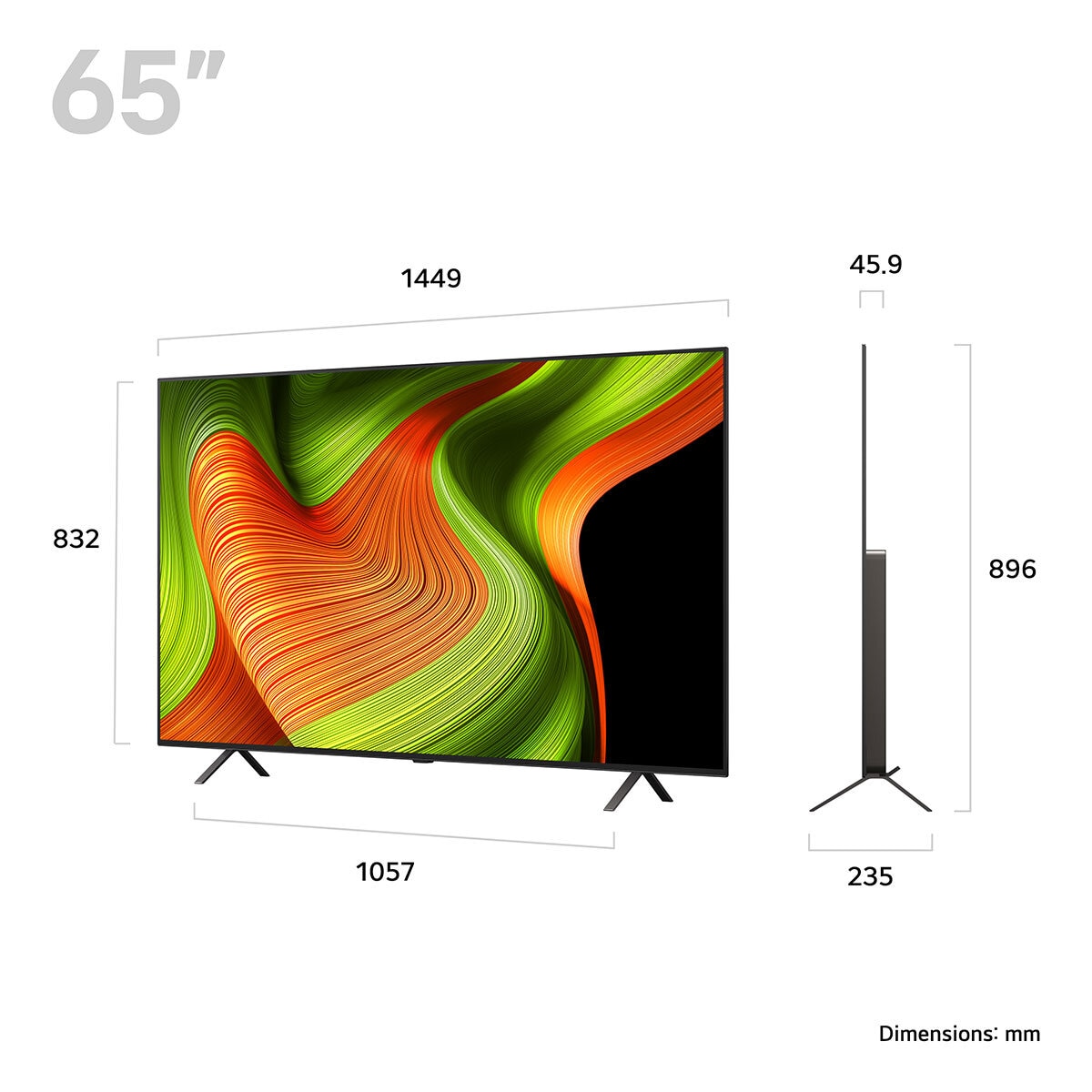 Buy LG OLED65B56LA.AEK 65" OLED TV at Costco.co.uk