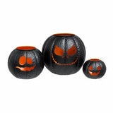 Metal Pumpkin lantern 3 pieces
