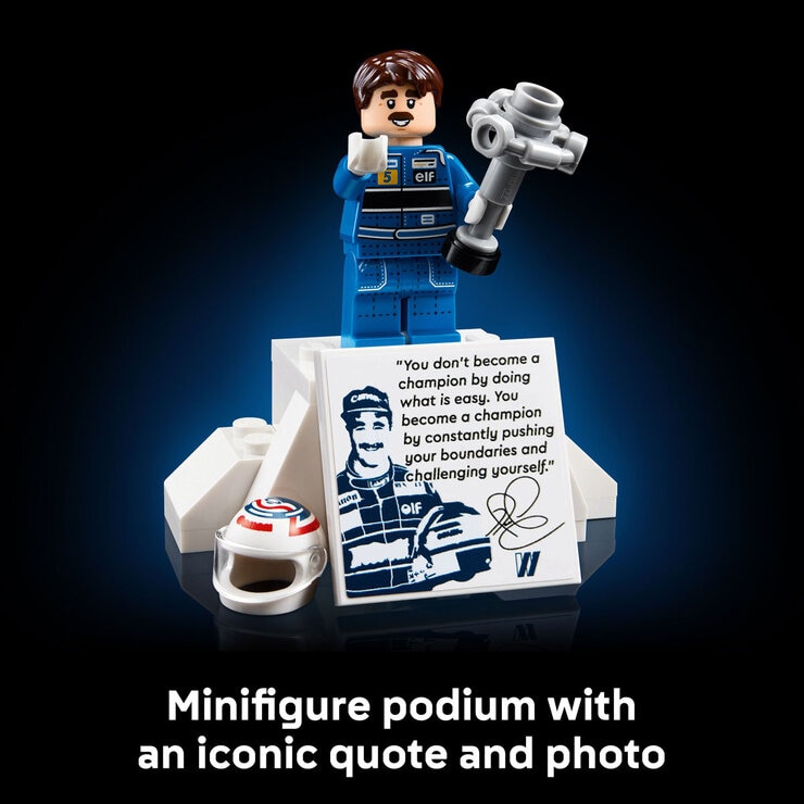 LEGO Icons Williams Racing FW14B & Nigel Mansell - Model 10353 (18+ Years) LEGO Icons Williams Racing FW14B & Nigel Mansell - Model 10353 (18+ Years)