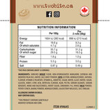 label to show nutritional info