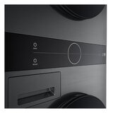 LG WT1210BBTN1, 12kg/10kg, 1400rpm, WashTower, A/A+++ Rated in Black Steel LG WT1210BBTN1, 12kg/10kg, 1400rpm, WashTower, A/A+++ Rated in Black Steel