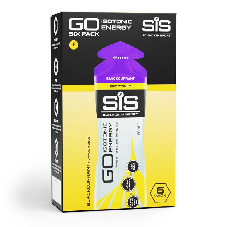 SIS Gel Go Isotonic Energy Variety Pack, 60ml x 6 x 4 packs
