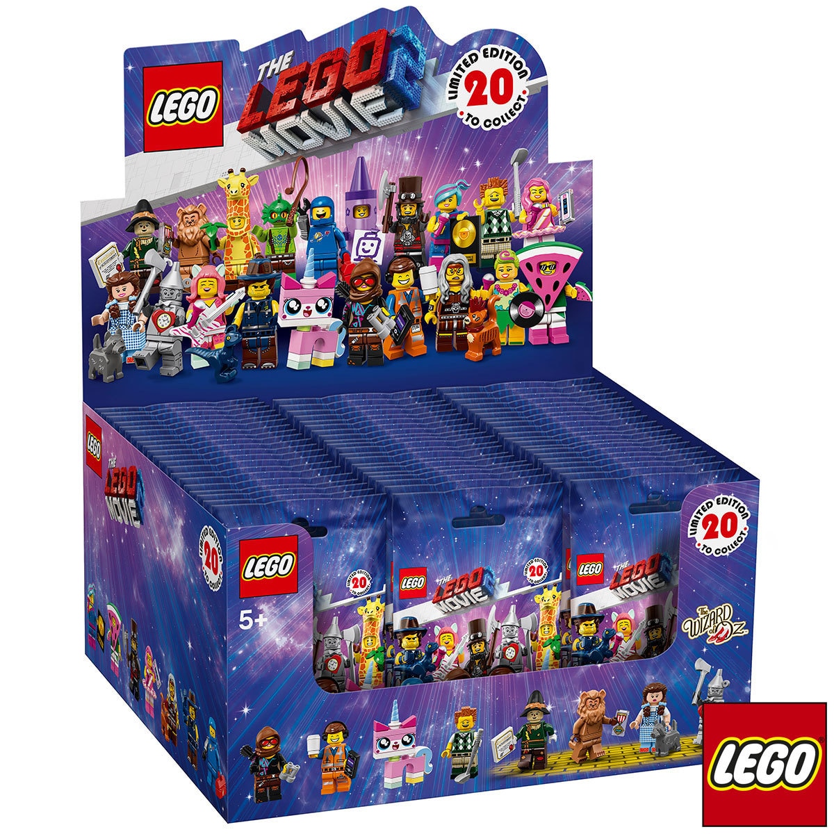 LEGO Minifigures: The LEGO Movie 2 Assorted 60 Pack - Model 71023 (5+ Years)