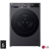 LG F4Y511GBLA1, 11kg, 1400rpm. Washing Machine, A Rated in Slate Grey