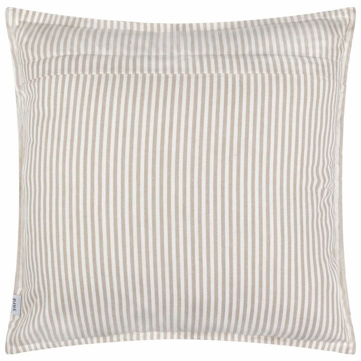 Yard Hayle Beige Striped Indoor Outdoor Cushion, 50 x 50 cm