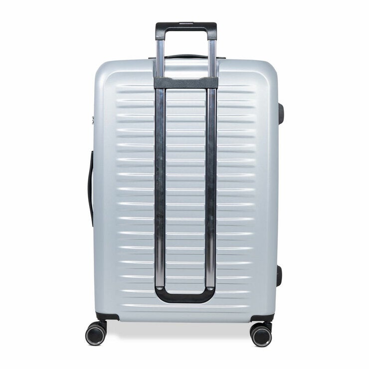 Rock Legacy Hardshell Suitcase 3pc set in Silver Rock Legacy Hardshell Suitcase 3pc set in Silver