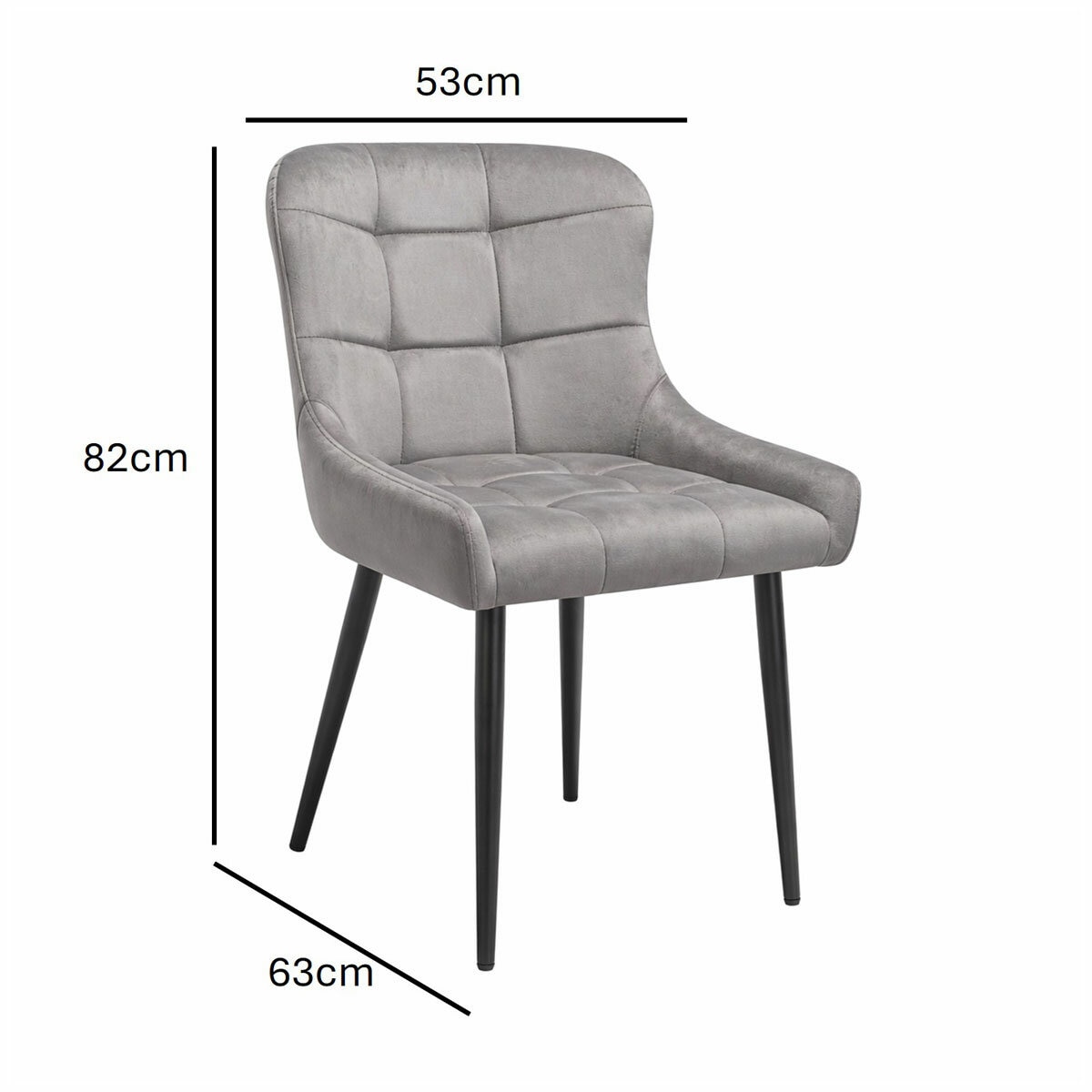 Chair dimensions