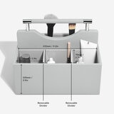 Pebble Grey Classic Cosmetic Organiser