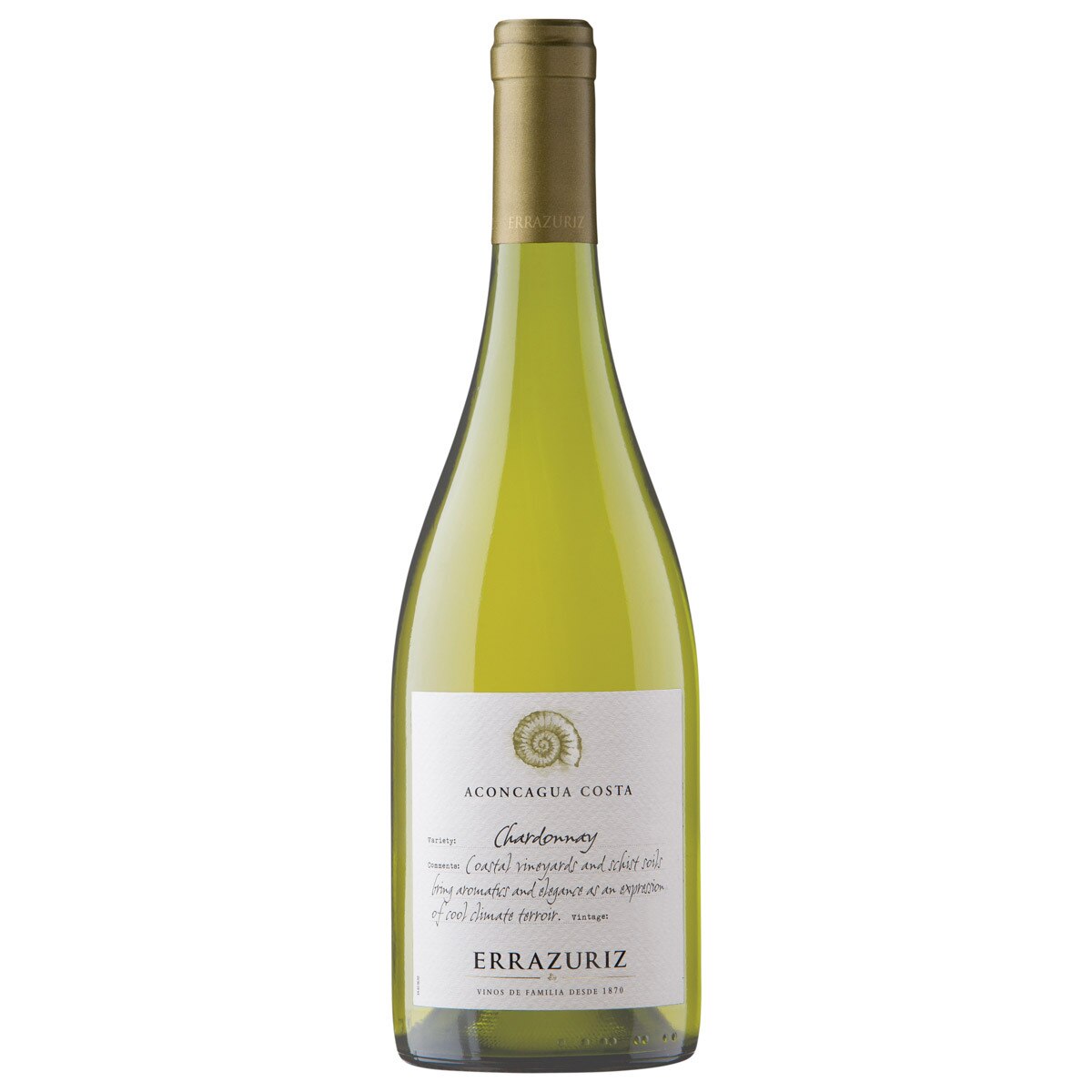 Errazuriz Aconcagua Costa Chardonnay 2019, 6 x 75cl