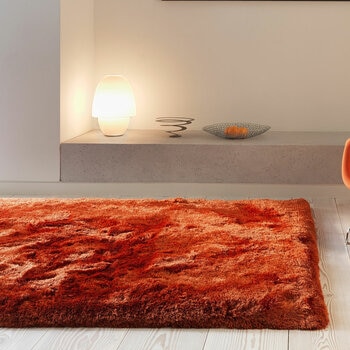 Plush Rust Rug, in 2 Sizes