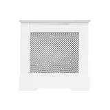 Winther Browne Surrey Mini Radiator Cover, 78cm Wide in White