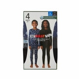 32 Degrees Heat Kids Baselayer Set, 4 Pack 32 Degrees Heat Kids Baselayer Set, 4 Pack
