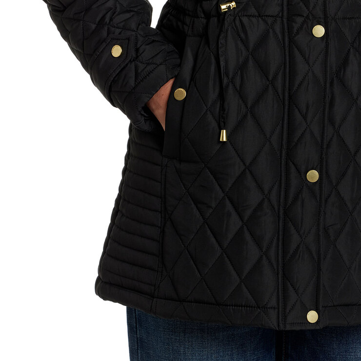 Weatherproof Women's Quilted Jacket in Black