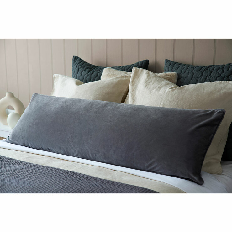 Belledorm Velvet Long Bolster Cushion in 4 Colours, 43 x 120 cm Belledorm Velvet Long Bolster Cushion in 4 Colours, 43 x 120 cm