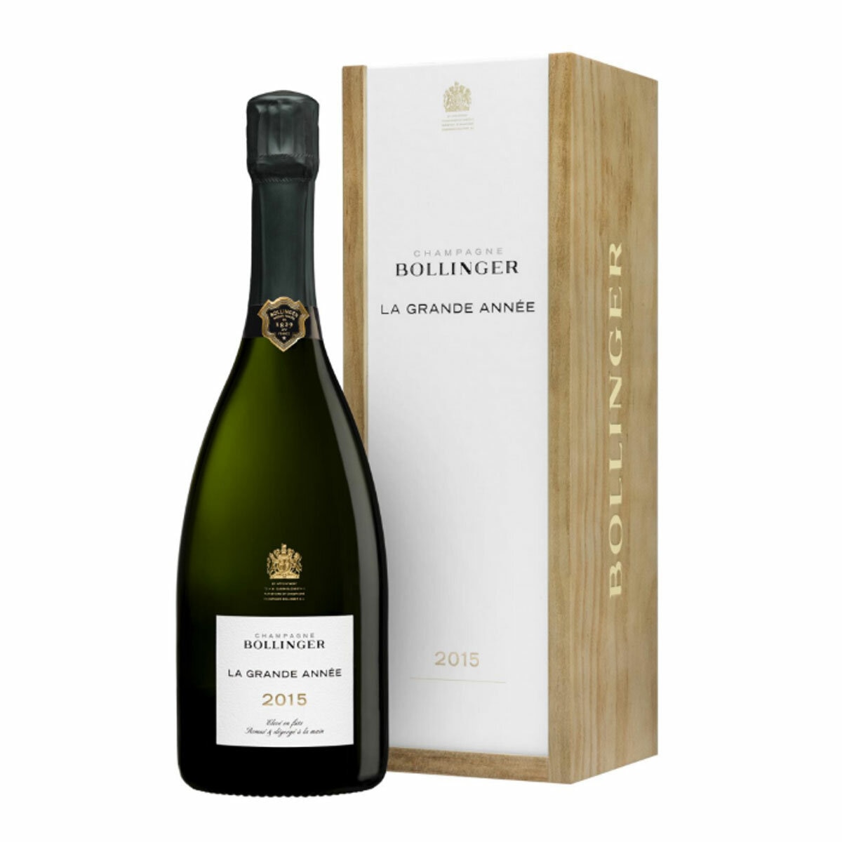 Bollinger La Grande Annee 2015, 75cl with Wooden Gift Box Bollinger La Grande Annee 2015, 75cl with Wooden Gift Box
