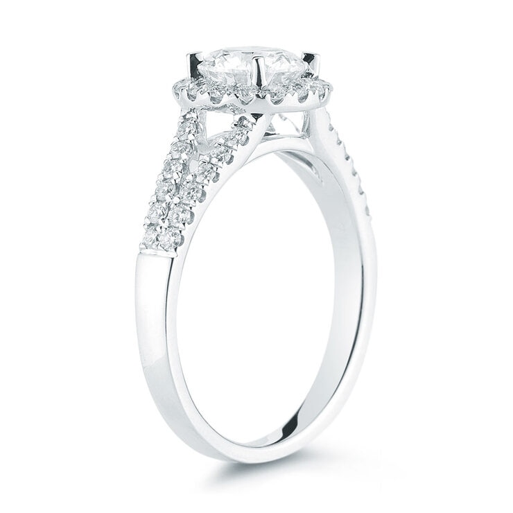 1.35ctw Round Brilliant Diamond Ring, Platinum 1.35ctw Round Brilliant Diamond Ring, Platinum