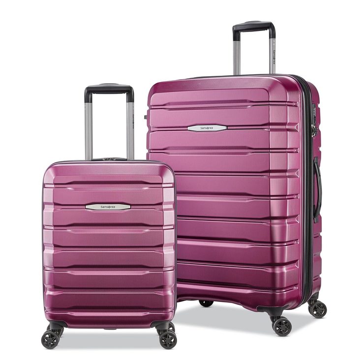 Samsonite Tech-3, 2 Piece Hardside Suitcase Set, Solar Rose | Costco UK