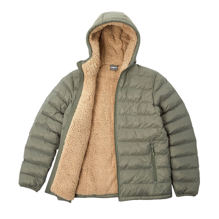 32 Degrees Men's Sherpa Lined Jacket in Green 32 Degrees Men's Sherpa Lined Jacket in Green